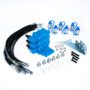 Hydraulic Triple Remote Control Valve Kit for Ford 600 700 800 2000 3000 4000 2610 2910+