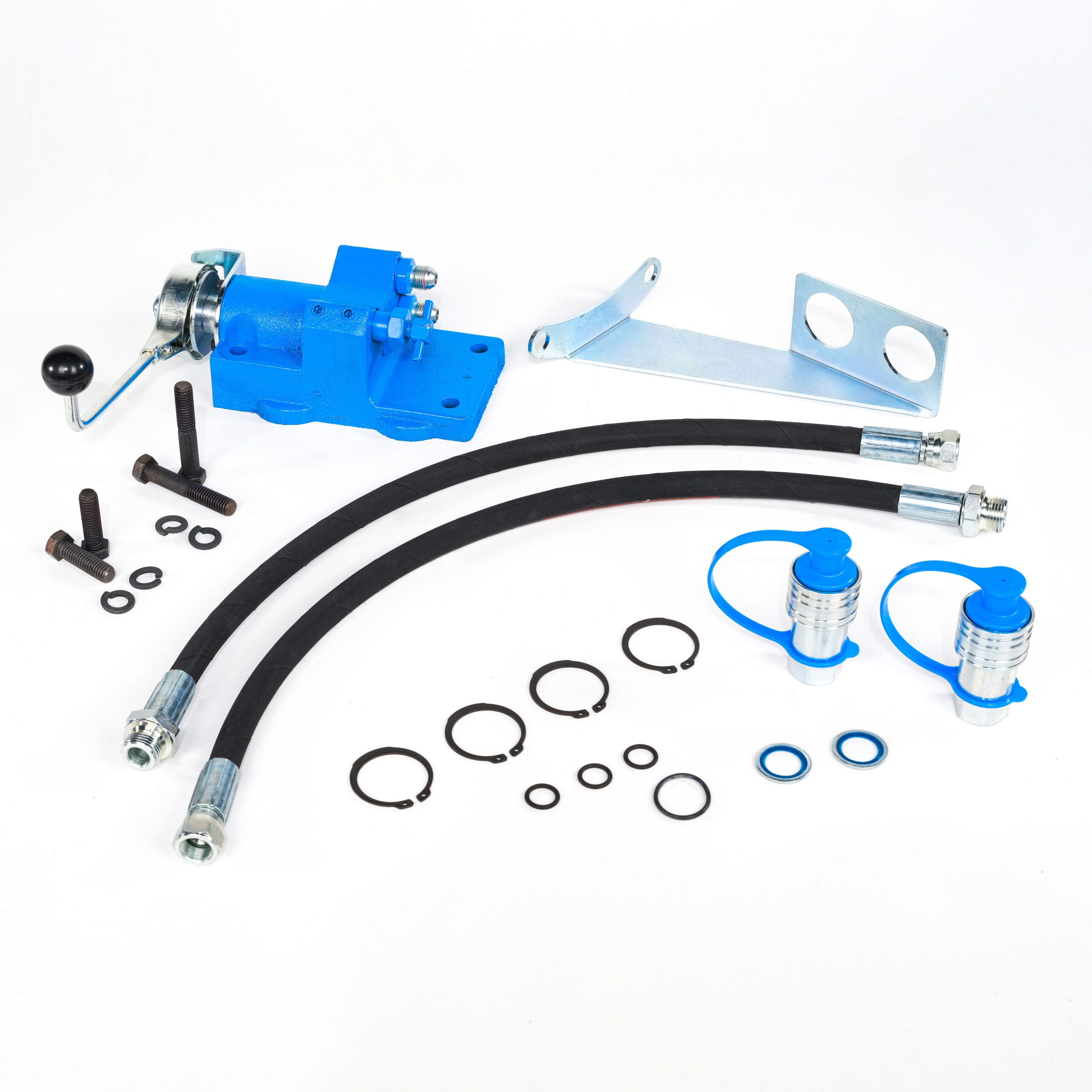 Single Hydraulic Remote Control Valve Kit for Ford 5000 5600 6000 6600 – Single Spool