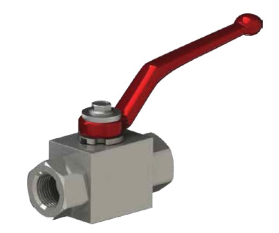 Hydraulische 2-weg kogelkraan, (vershillende varianten)